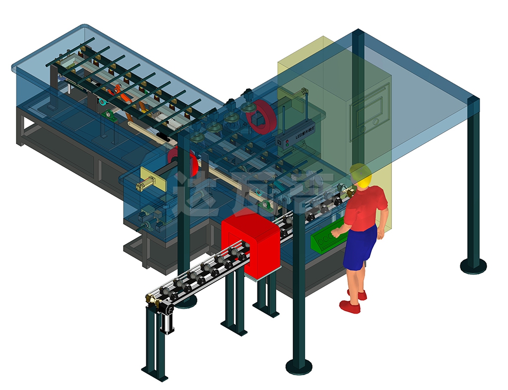 齿条、光轴荧光磁粉探伤机